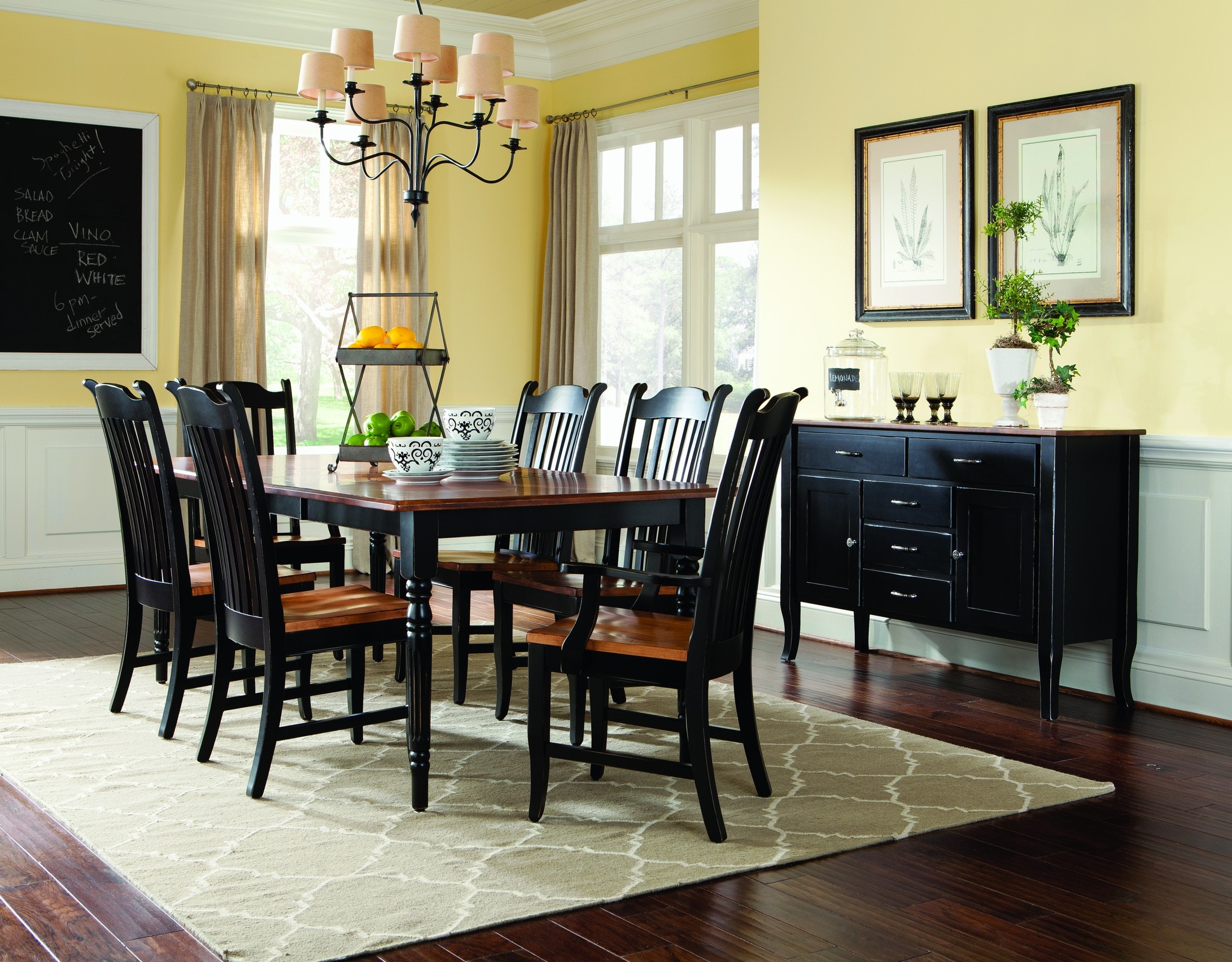 Palettes by Winesburg Dining Room Jamestown Buffet JTNC01BS Love's